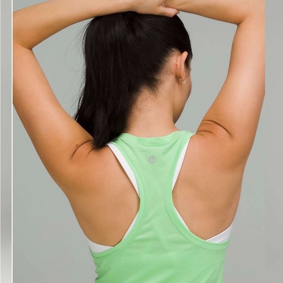 Green Lululemon tank top size 6 - Picture 5 of 7